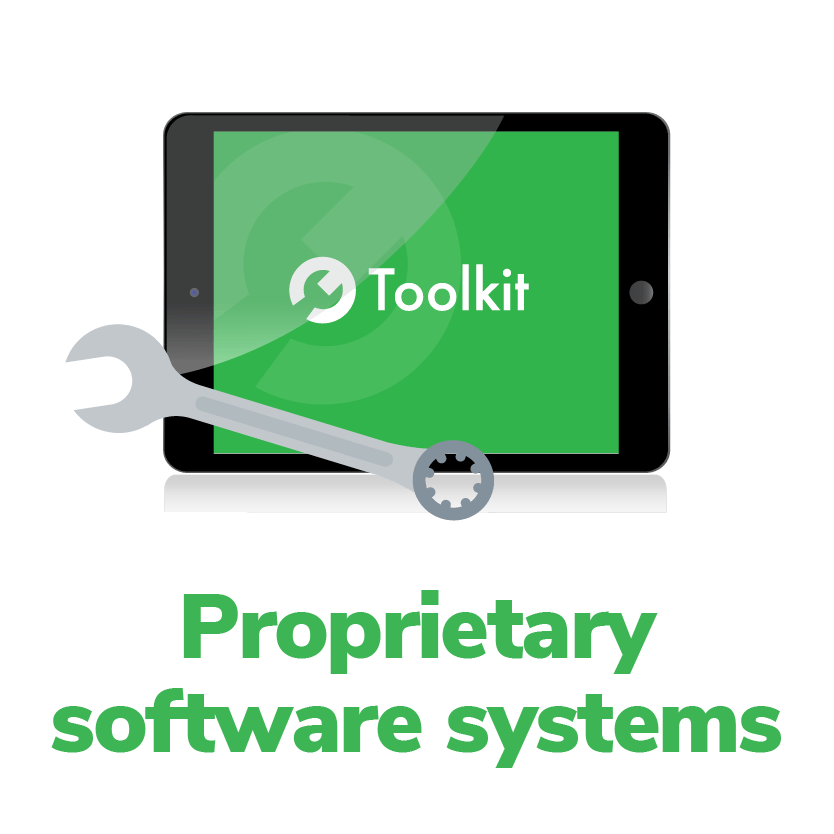 proprietary software systems