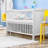 Childrens cot kitset assembly example