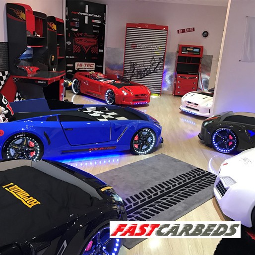 Fast Car Beds Fast Car beds example and logo