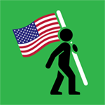 ToolGuy with USA flag