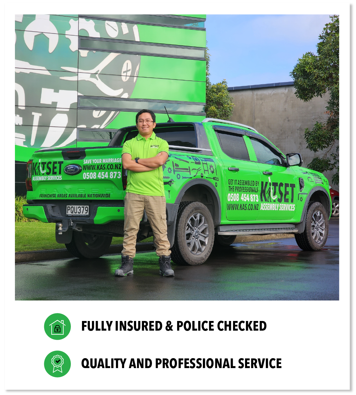 Our Team I Kitset Assembly Services I Justin Andres