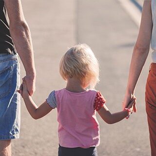 Make time for Life Preview Child holding hands with parents